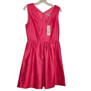 Draper James Women's Solid Gracie Dress In Pink. A-line Sleeveless Size 4 NwT
